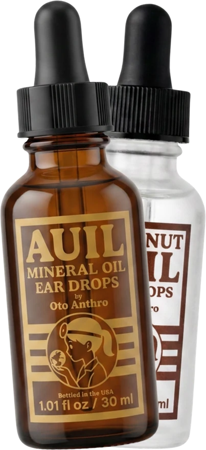 Auil Original + Coconut Auil Ear Drops Bundle